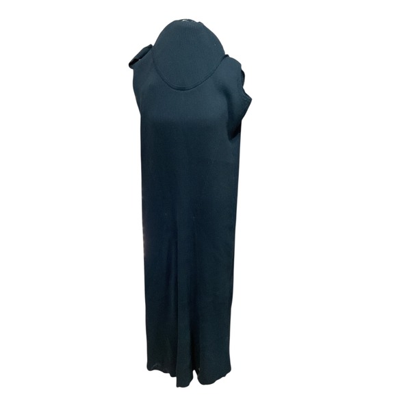 Favorite Daughter Gemini black Ribbed V Neck Cutout Maxi Dress XL - Picture 2 of 6